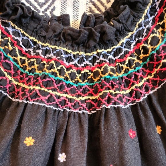Gorgeous embroidered dress Sezane - Picture 7 of 16